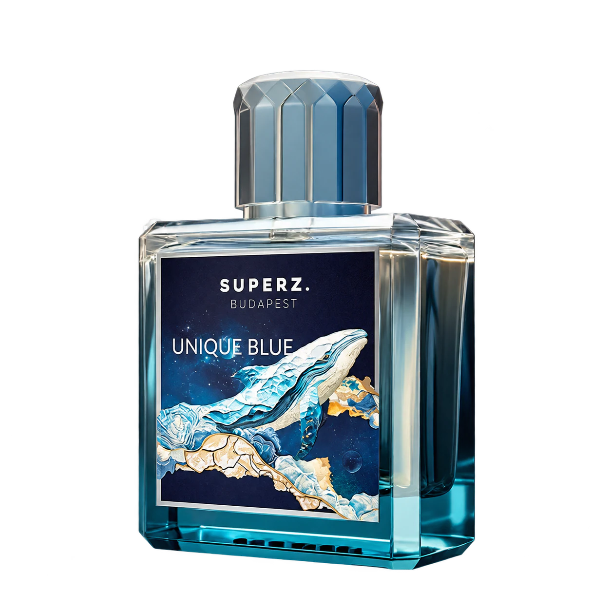 Superz Unique Blue parfümös üveg